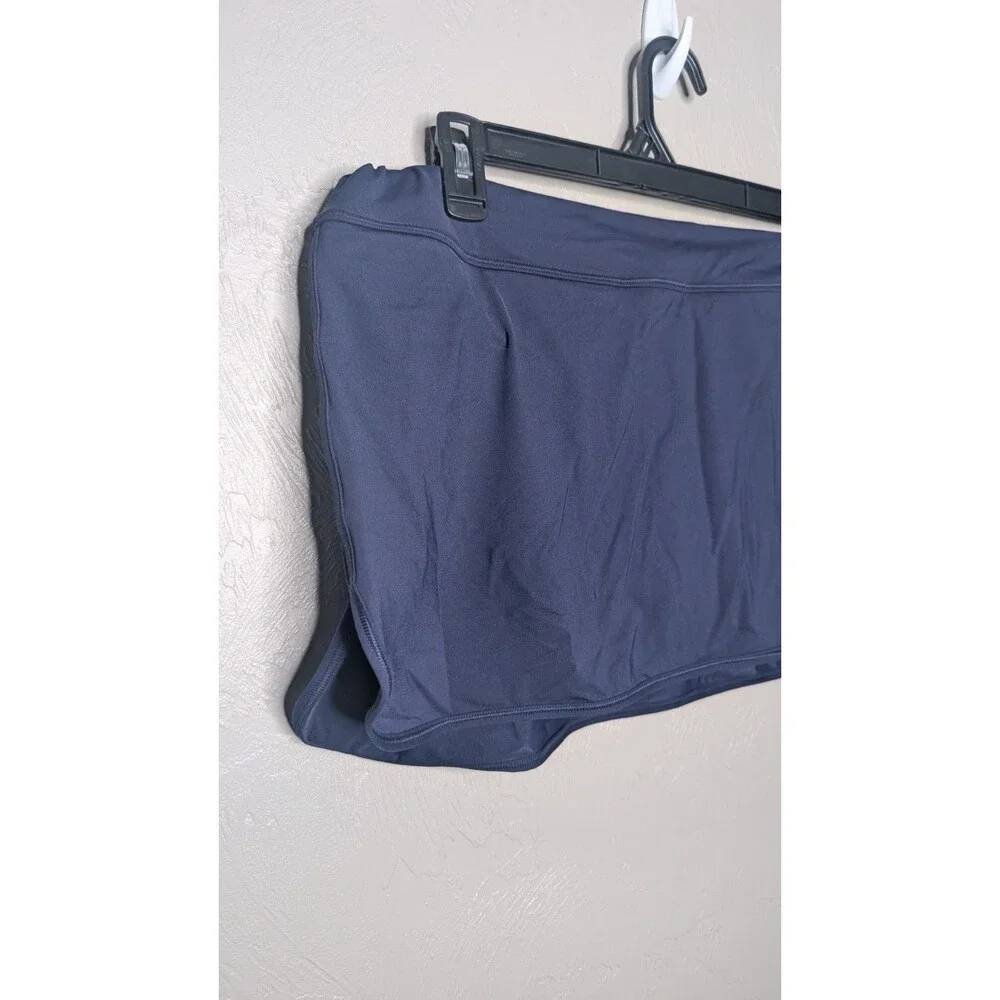 NWT Athleta Womens XLarge Navy Blue Tidal Swim Skirt 405807